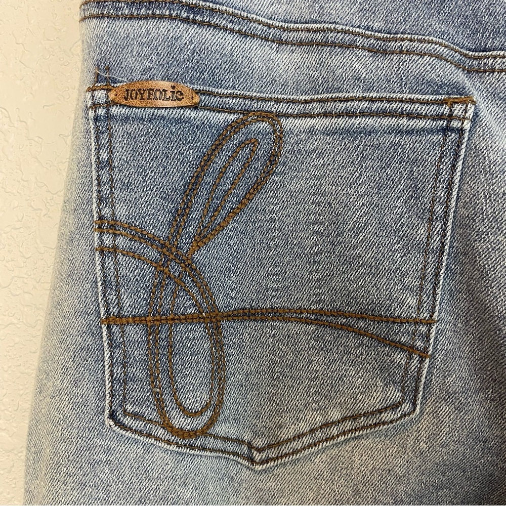 JOYFOLIE Mia Joy Women's Skinny Stretchy High Rise Blue Jeans Size 30 - Picture 9 of 10